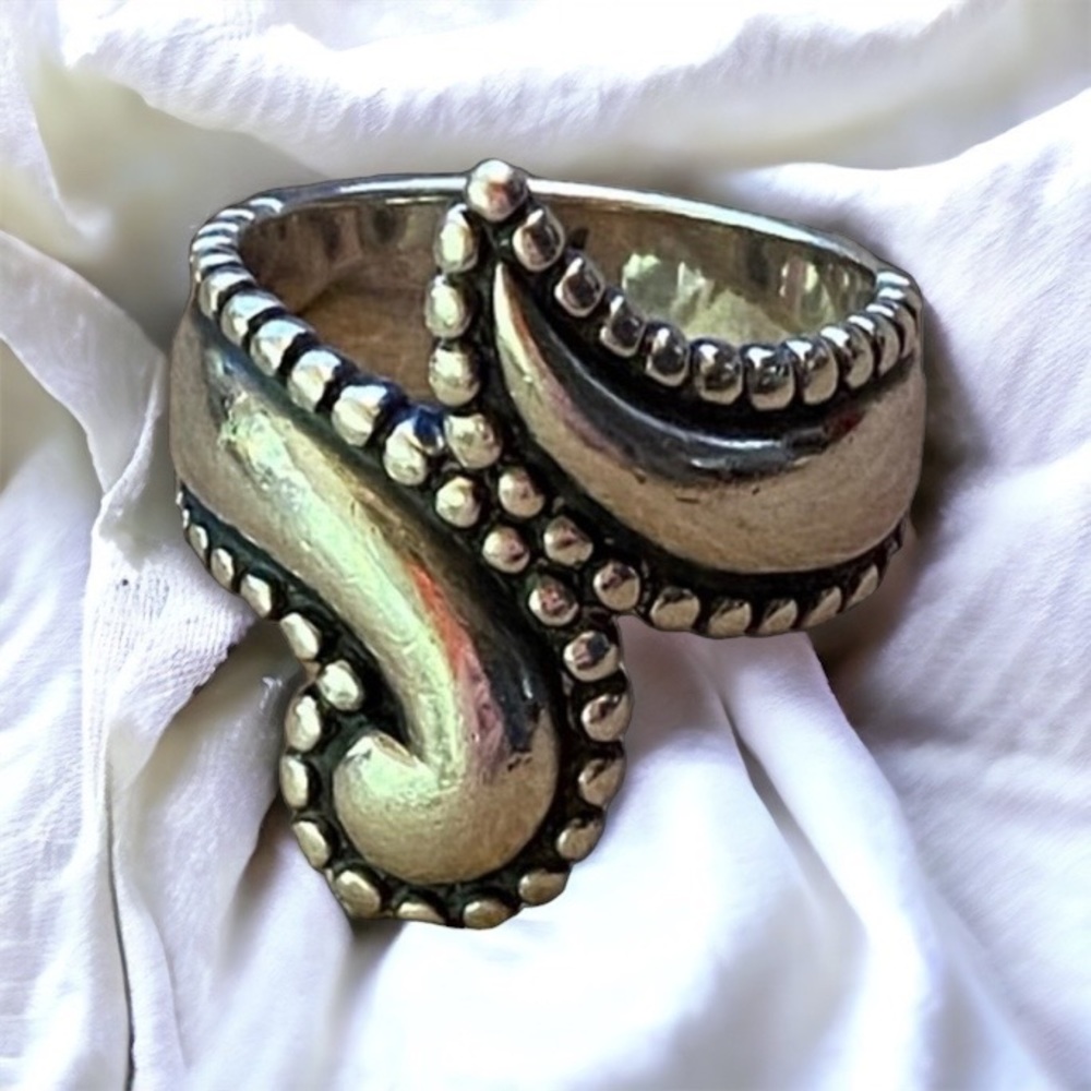 James Avery Beaded Bypass Ring